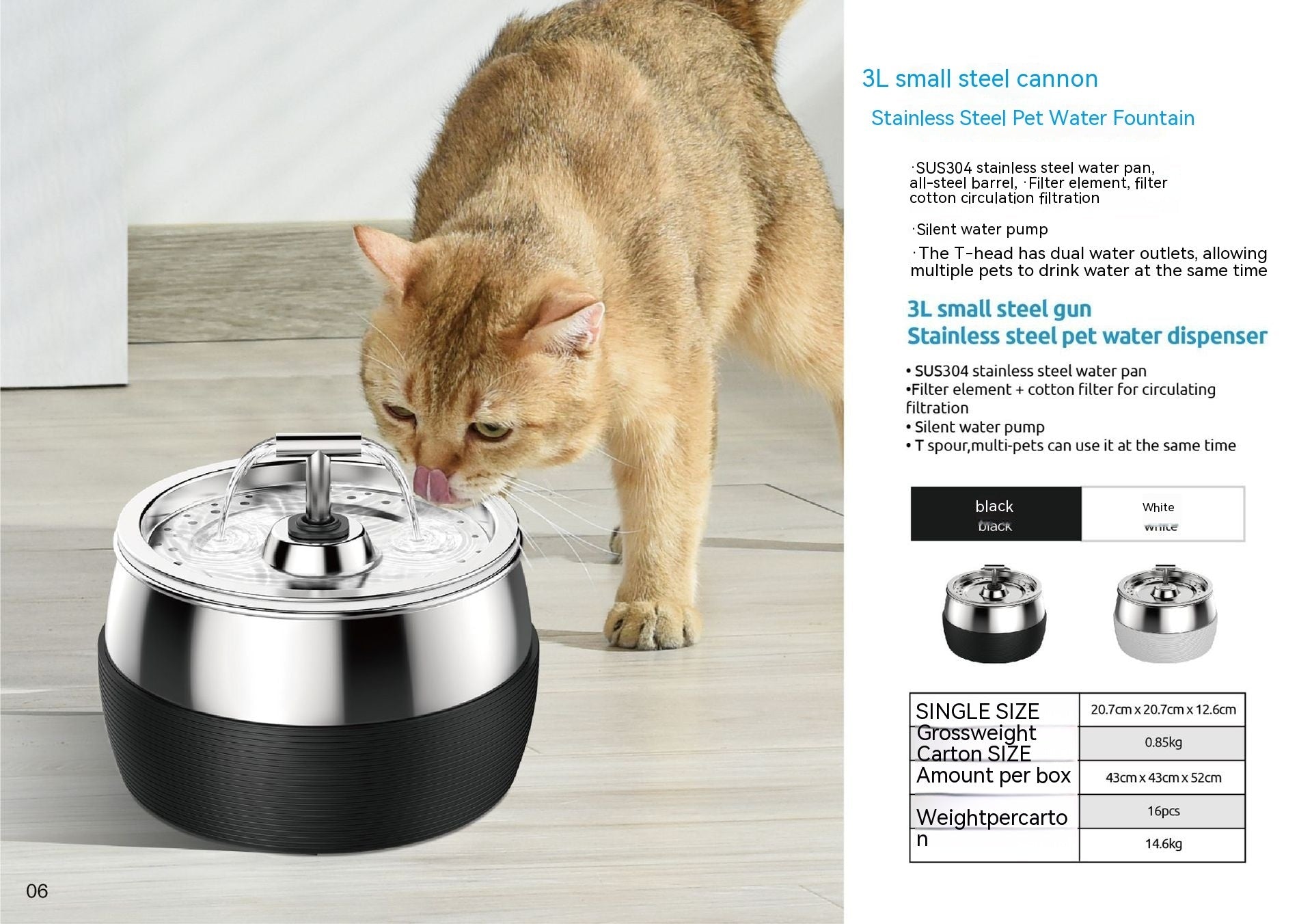 Discover the Ultimate Stainless Steel Pet Water Dispenser