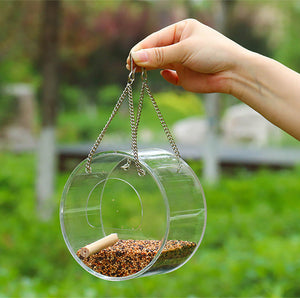 Enhance Your Bird Feeding Experience with the Acrylic Bird Food Box