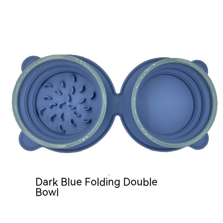 Portable Silicone Double Dog Food Bowls: The Ultimate Solution for Pet Lovers