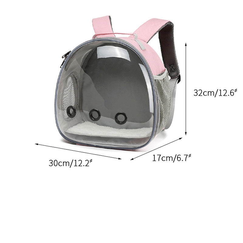 Discover the Joy of Traveling with Your Small Pet: Pet Backpack Hamster Carrier