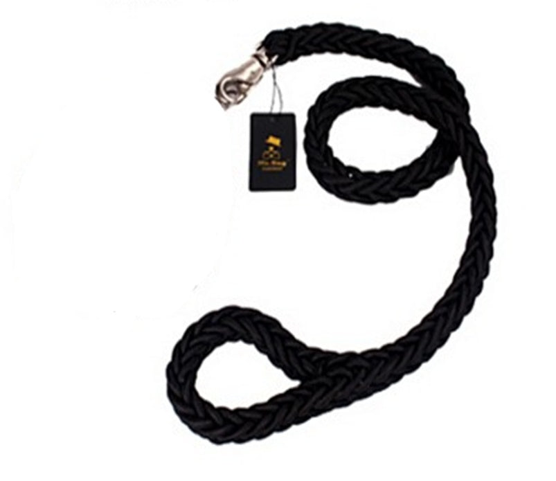 Eight-strand braided golden retriever walking dog leash