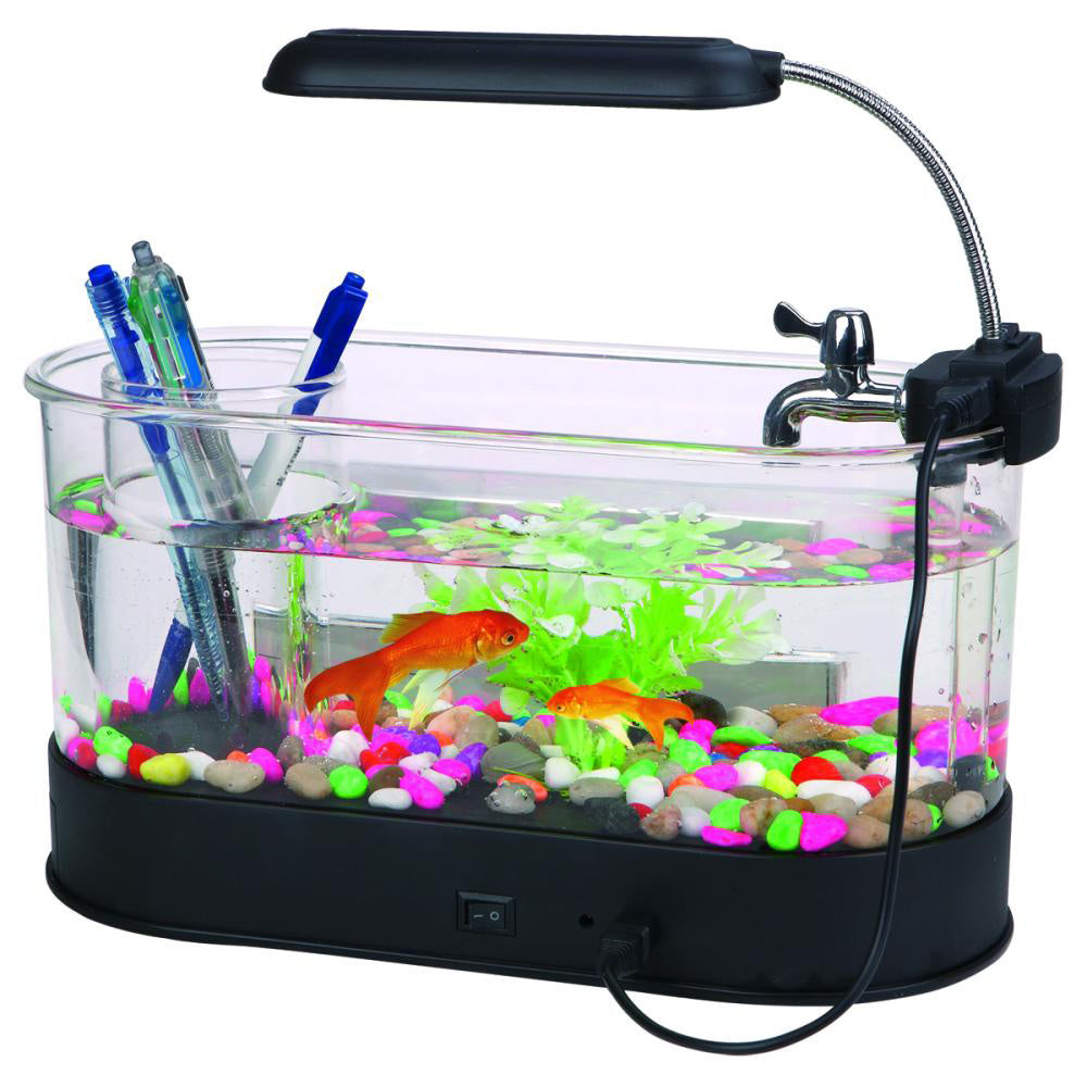 Inner loop mini desktop USB fish tank