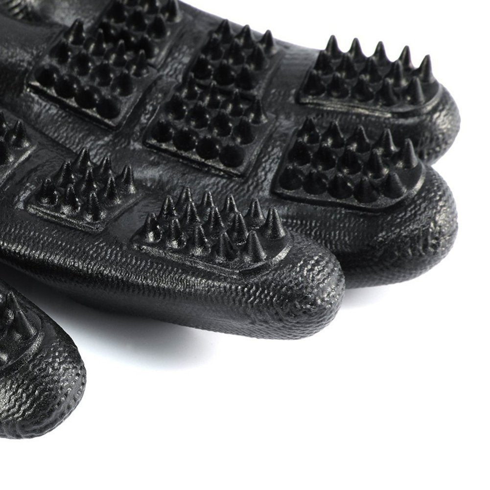 Pet Hair Grooming Glove Soft Rubber