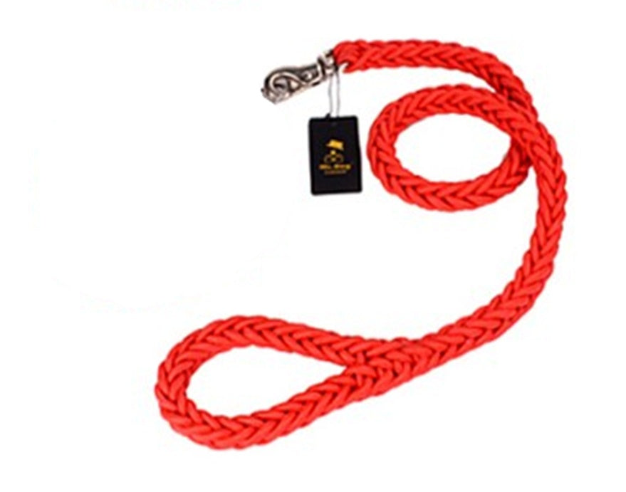 Eight-strand braided golden retriever walking dog leash