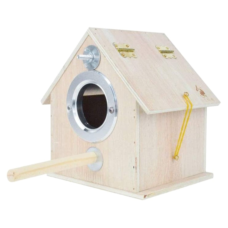 Round Cage Bird Nest Parrot Breeding Box