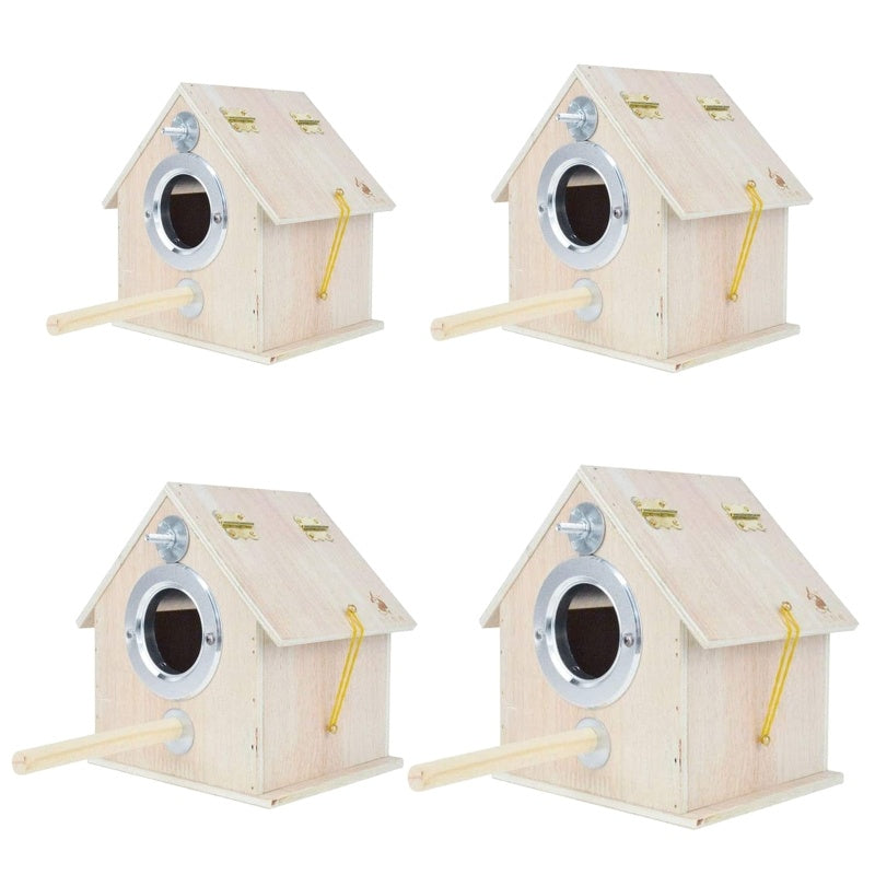 Round Cage Bird Nest Parrot Breeding Box