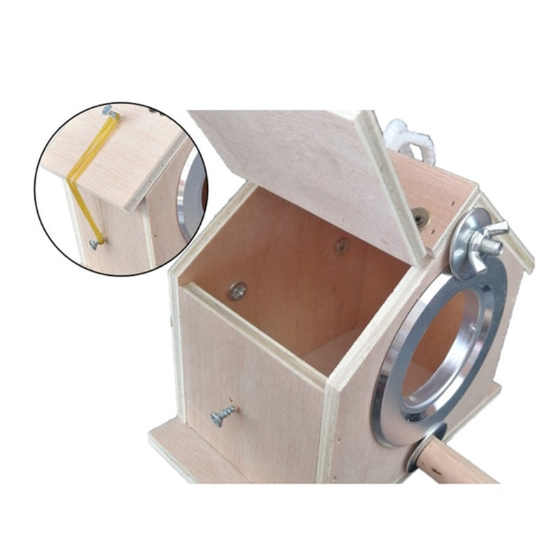 Round Cage Bird Nest Parrot Breeding Box