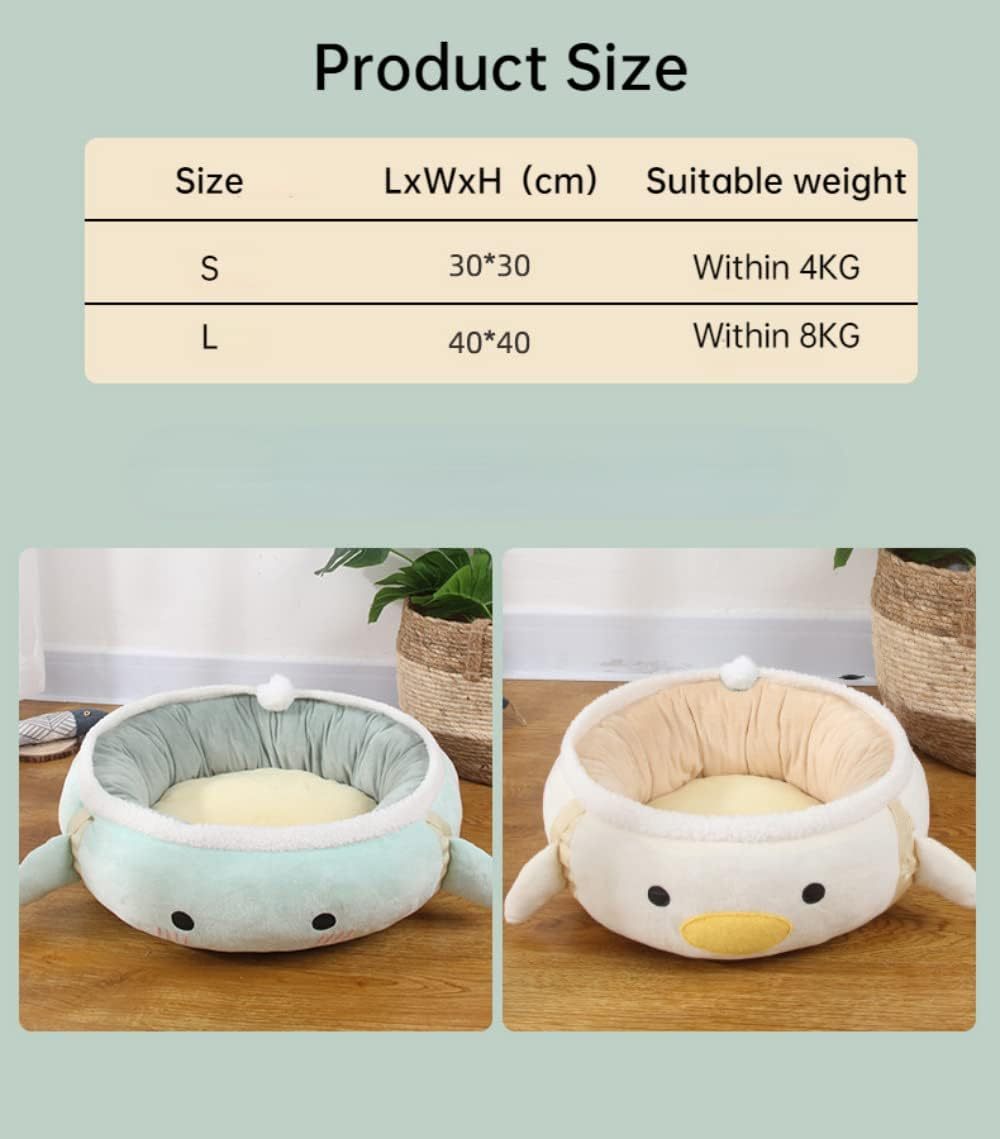 Cat Nest Chick Dinosaur Shape Cat Bed