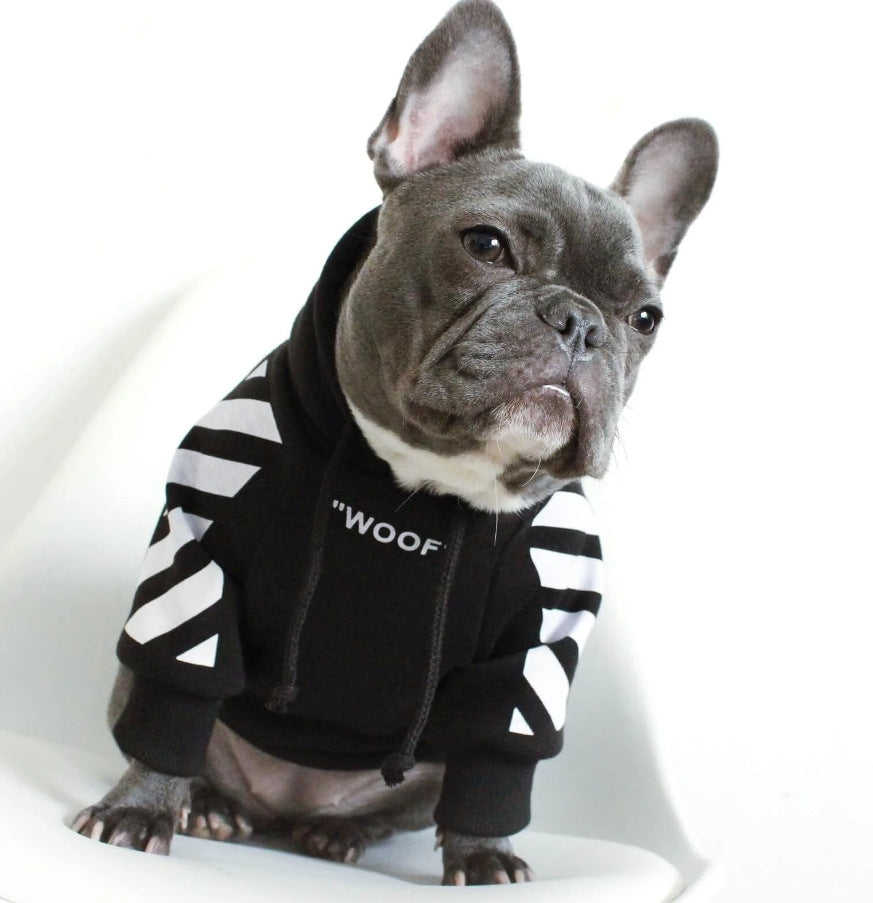 Fashion brand three-stripe dog sweater