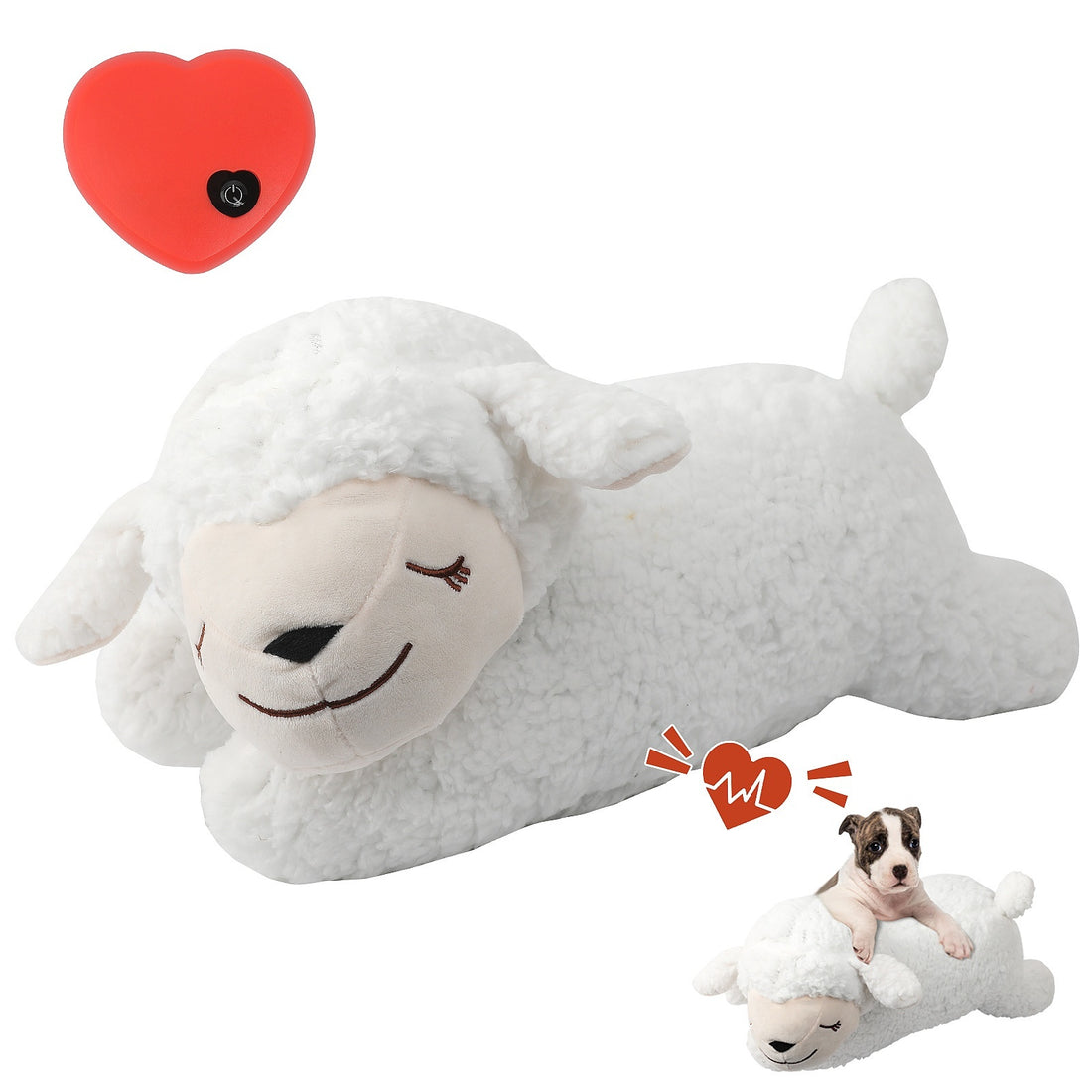 Dog Sleep Toy Simulation Heartbeat Pet Gift