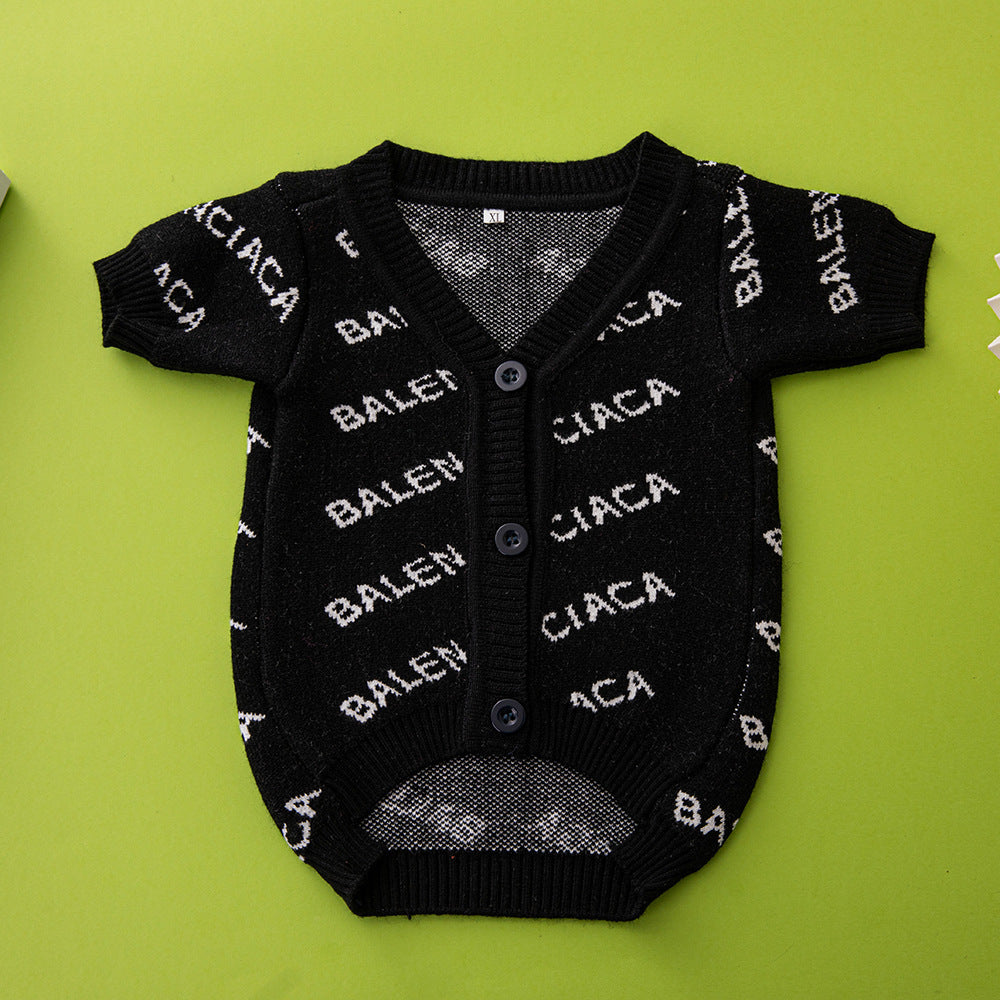 Cardigan Dog Sweater Autumn Winter