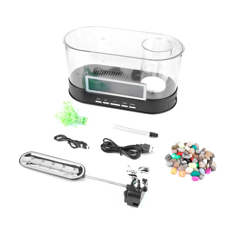 Inner loop mini desktop USB fish tank