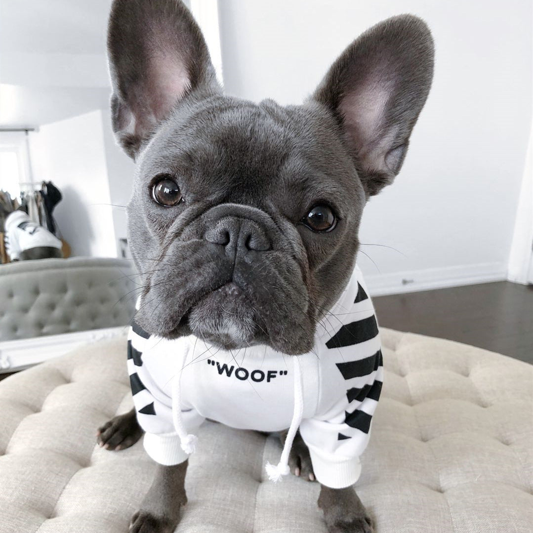 Fashion brand three-stripe dog sweater