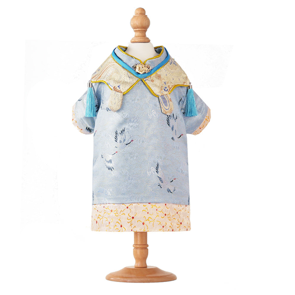 New Pet Hanfu Clothes Dress Gift Box