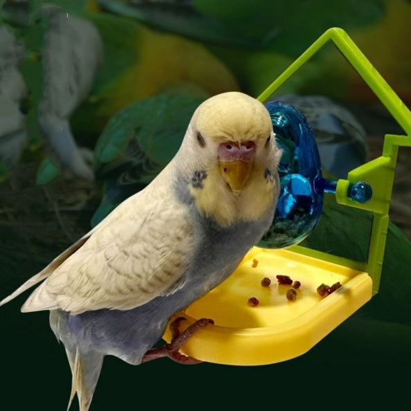 Parrot Food Leakage Toy Bird