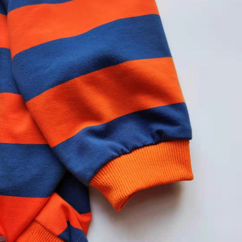 Fashion Cute Simple Striped Pet T-shirt