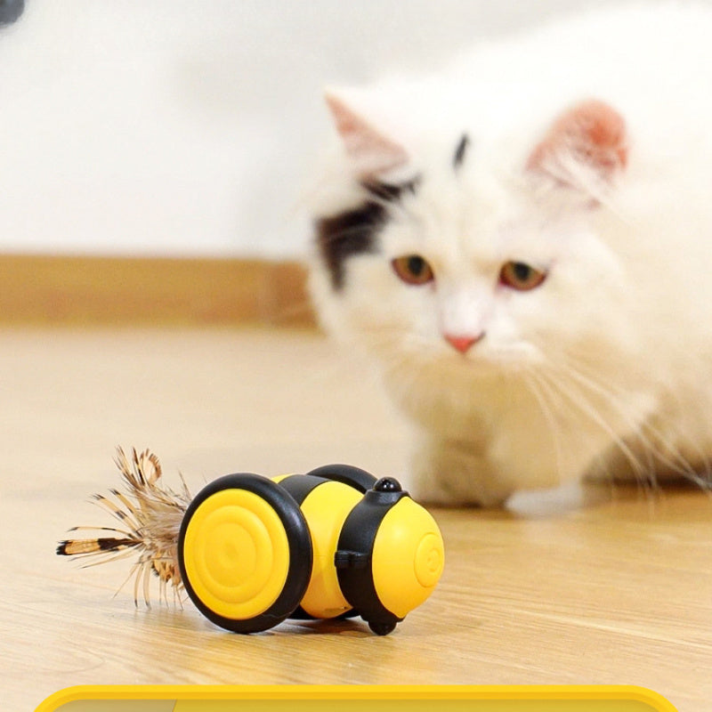 Electric Cat Car Toy Cute Bee