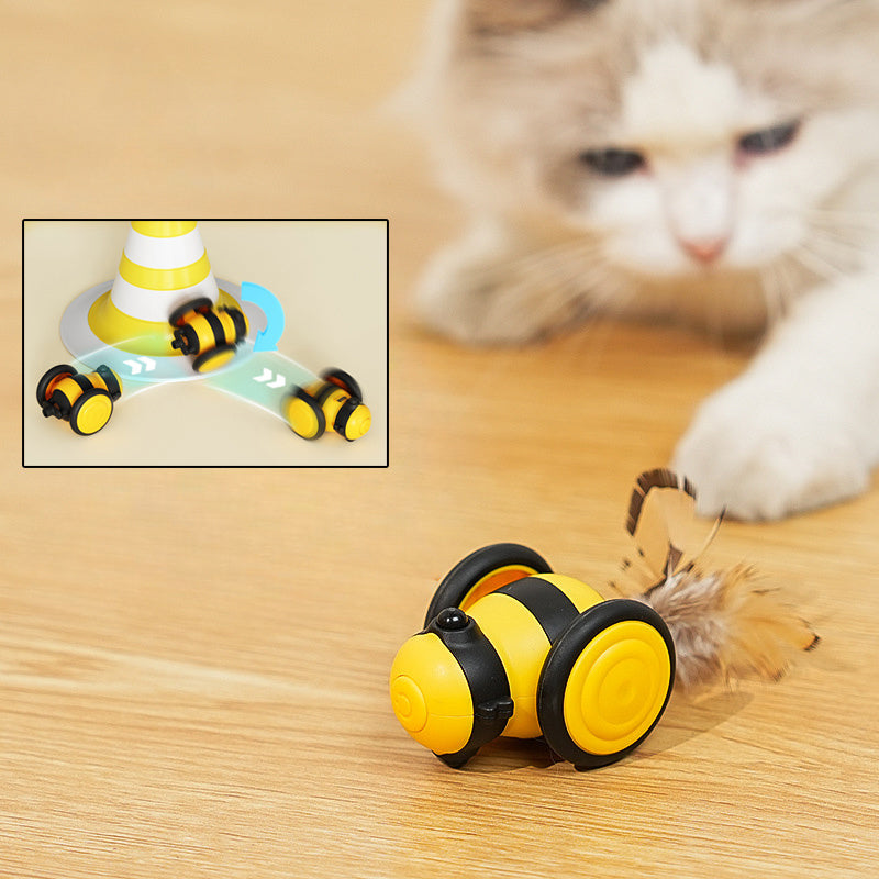 Electric Cat Car Toy Cute Bee