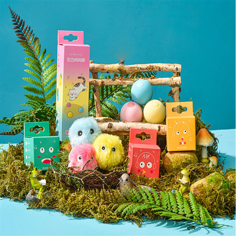 Kitty Calling Ball Toy Light-emitting Cat