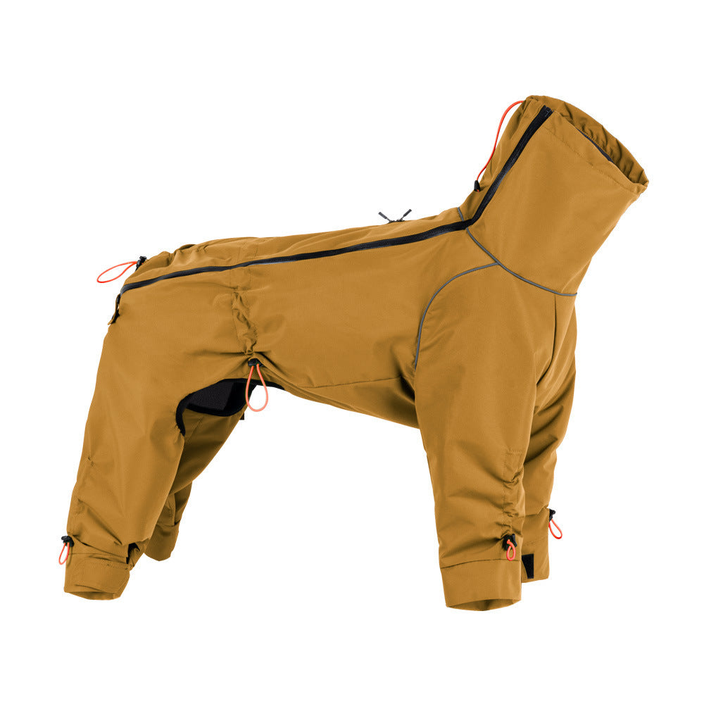 Large Dog Four-leg Shell Jacket