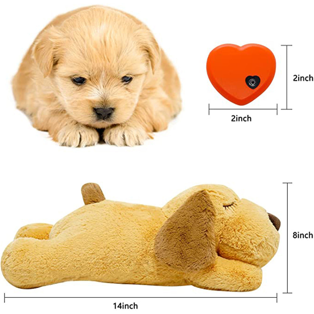 Dog Sleep Toy Simulation Heartbeat Pet Gift