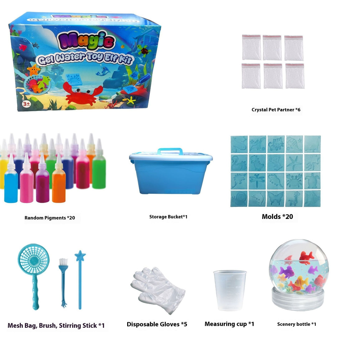 Toy Gift Crystal Pet Magic Set